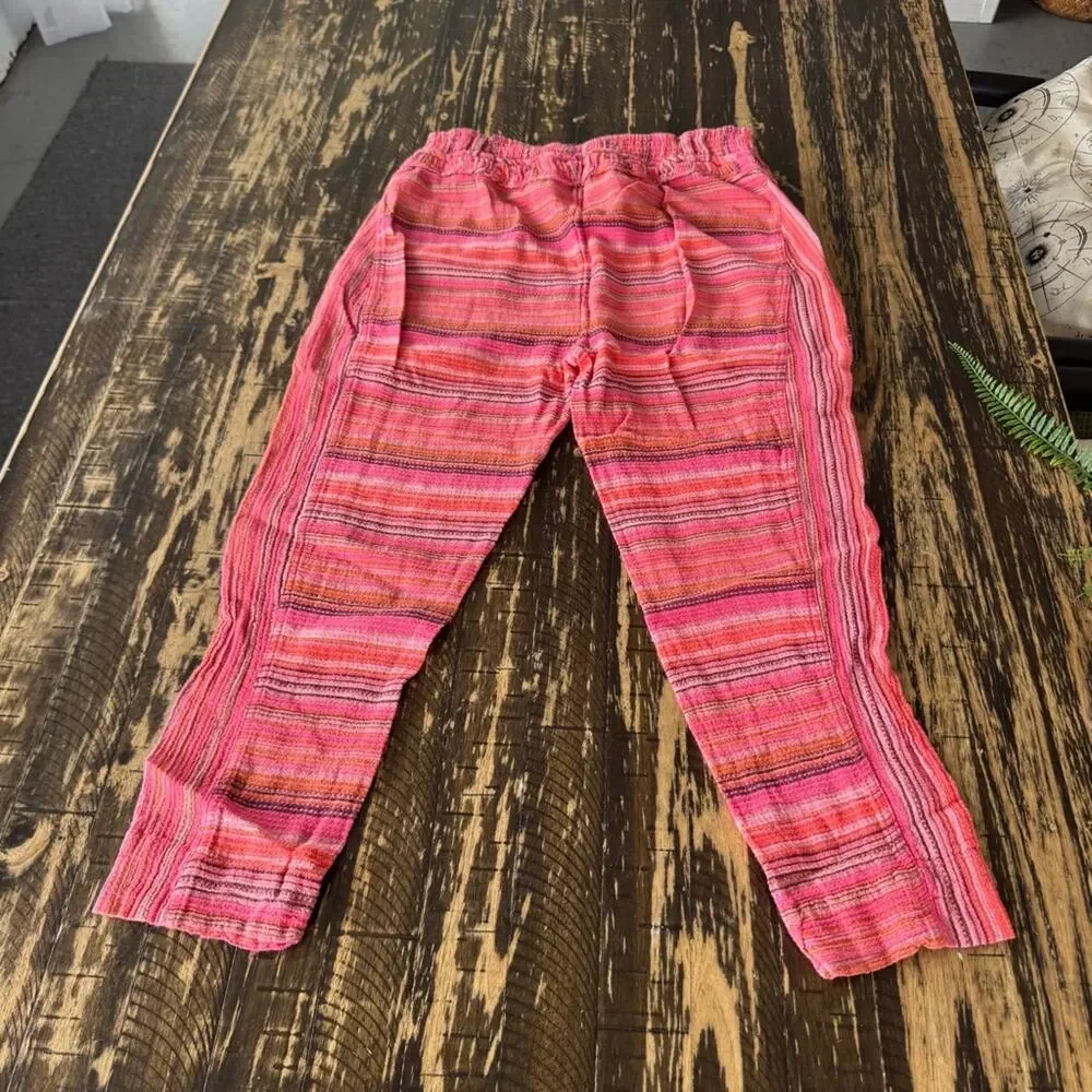 Free People - Stripe Boho Pants – Size XSMALL (Runs Big)